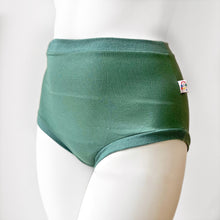 High Waisted Sea Green Adult Pants | Women's Knickers | Organic Cotton Underwear