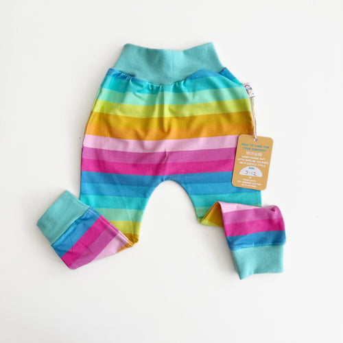 Pastel Stripe Leggings 9-12