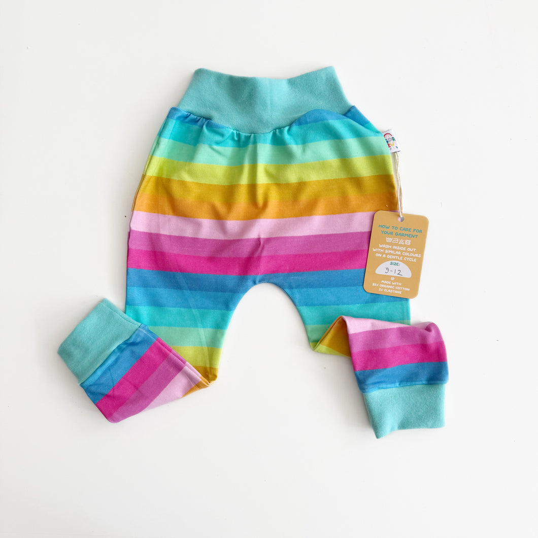 Pastel Stripe Leggings 9-12