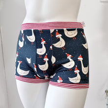 Christmas Goose Unisex Boxers | Men’s Women’s Pants | Organic Cotton Underwear