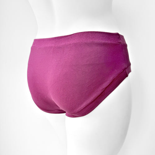 Plain Purple Adult Pants | Women's Knickers | Organic Cotton Underwear