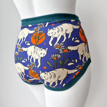 High Waisted Wolf Adult Pants | Women's Knickers | Organic Cotton Underwear