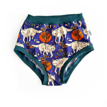 High Waisted Wolf Adult Pants | Women's Knickers | Organic Cotton Underwear