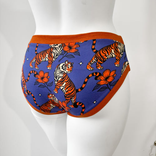 Tiger Adult Pants | Women's Knickers | Organic Cotton Underwear