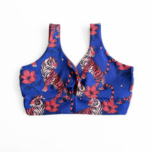 Tiger Twist Front Bra