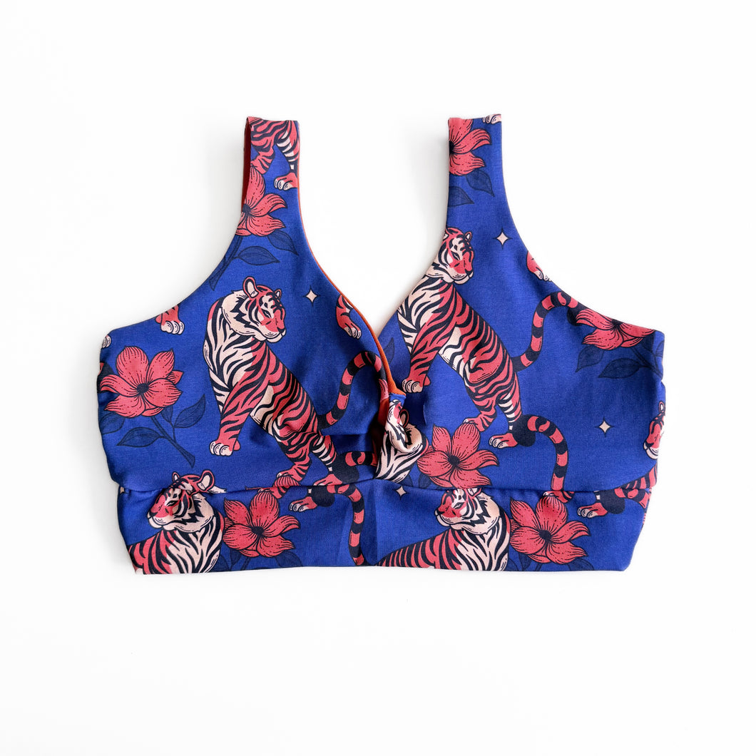 Tiger Twist Front Bra