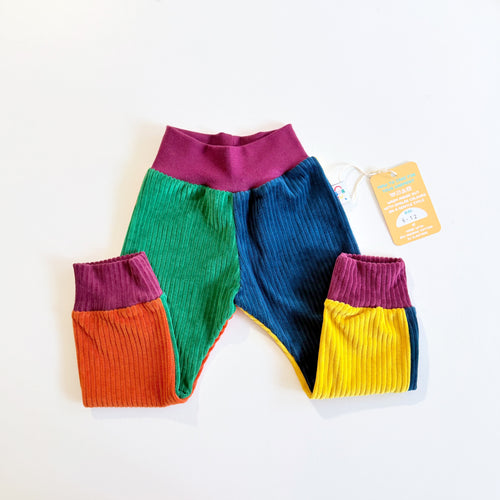 Colour Block Corduroy Trousers 6-12