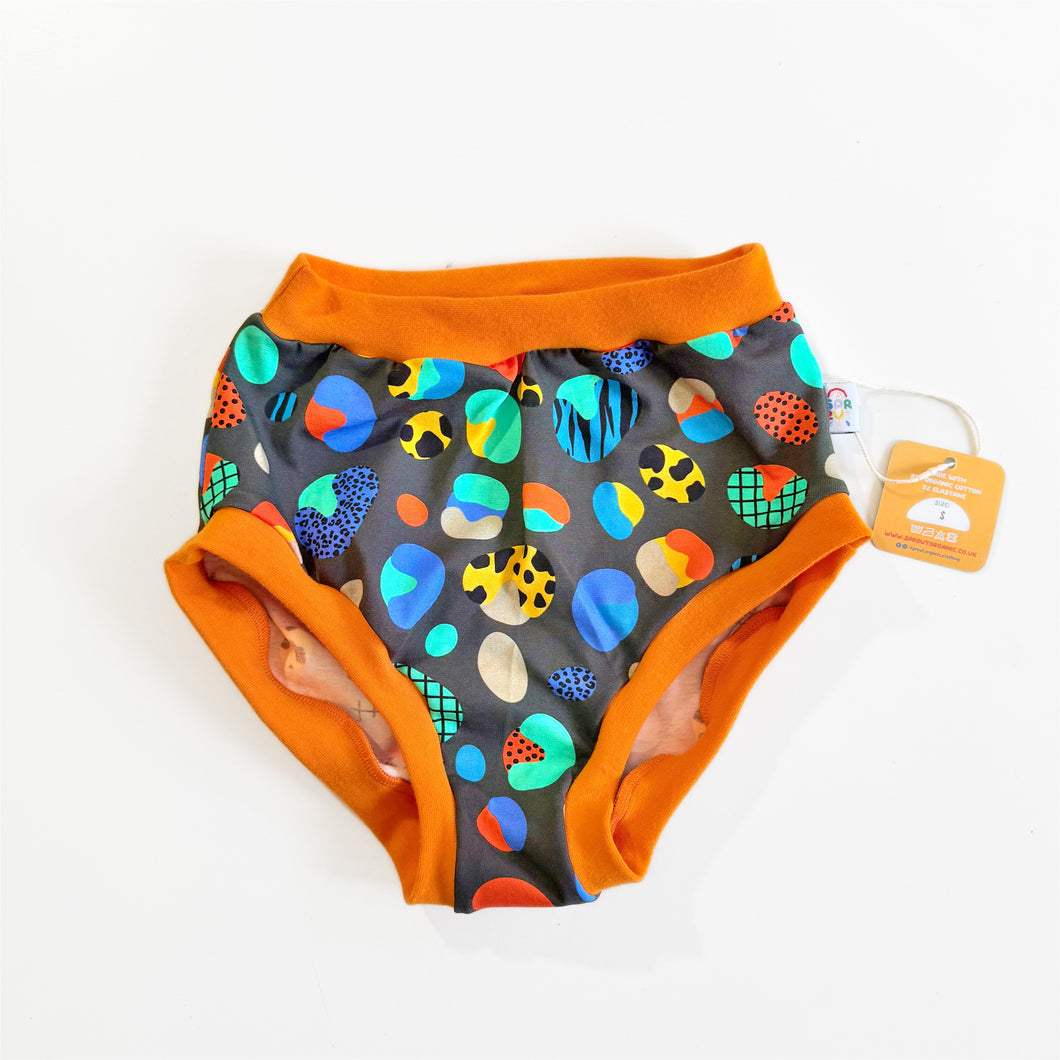 Leopard Print High Waisted Knickers - Small