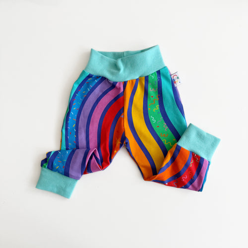 Rainbow Stripe Leggings 3-6