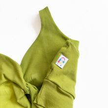 Avocado Green Twist Front Bra