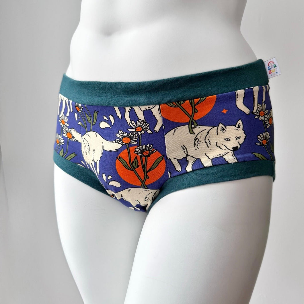 Wolf Pouch Fronted Briefs | Men’s Pants | Organic Cotton Underwear