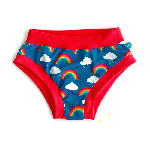 Rainbow Organic Cotton Knickers | Women's Pants