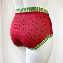 High Waisted Watermelon Adult Pants | Women's Knickers | Organic Cotton Underwear