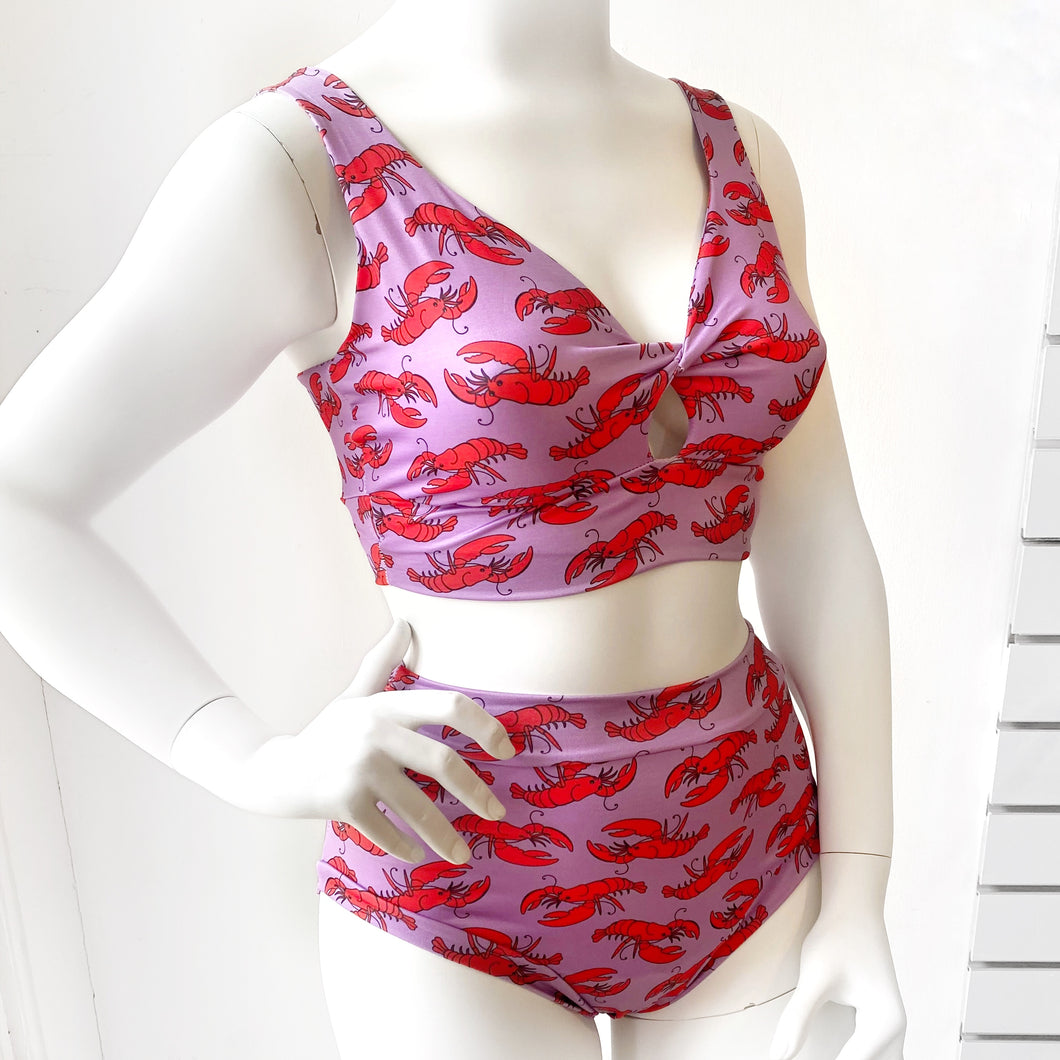 Lobster Bikini Bottoms | Recycled Ethical Swimwear