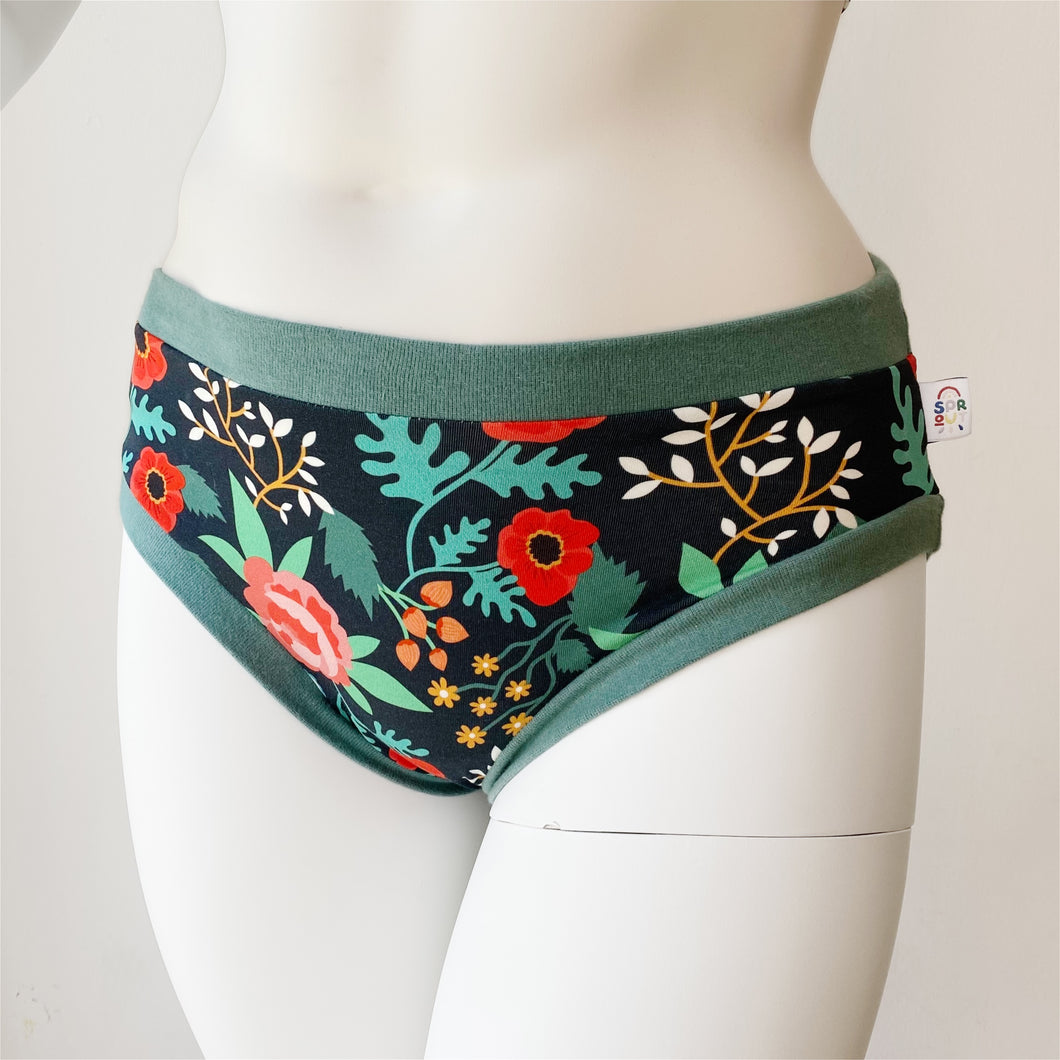 Floral Adult Pants, Women's Knickers
