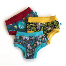 Age 4-5 Children's Unisex Organic Pants - Mixed Pack of 3 | Ethical Kids Underwear