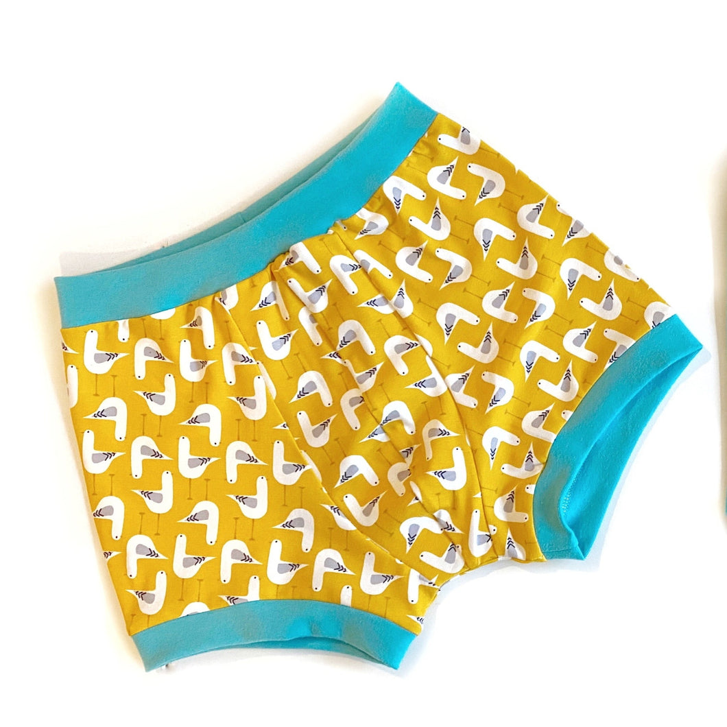 Seagull Unisex Boxers | Men’s Women’s Pants | Organic Cotton Underwear