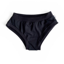 Plain Black Adult Pants | Women's Knickers | Organic Cotton Underwear