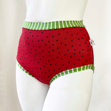 High Waisted Watermelon Adult Pants | Women's Knickers | Organic Cotton Underwear