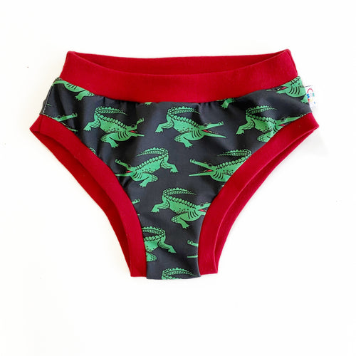 Crocodile Adult Pants | Women's Knickers | Organic Cotton Underwear